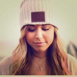 Love your melon white speckled beanie
